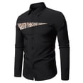 thumbnail image 1 of Seeotter Men's Casual Dress Shirt Long Sleeve Regular Fit Business Button up Shirt, 1 of 7