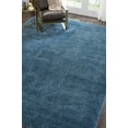 thumbnail image 6 of Nourison Malibu Shag Contemporary Blue Area Rug, 6 of 8
