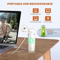 thumbnail image 5 of Travel Bidet Portable Rechargeable, Handheld Bidet Sprayer with Water Bottle Adapter, Ideal for Women and Men,3 Spray Modes for Enhanced Personal Hygiene, 5 of 7