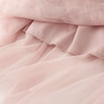thumbnail image 4 of Gubotare Tulle Skirts for Women Long Length Tutu Fairy Tiered Skirt A Line Mesh Elastic Waist Skirts (Pink,A), 4 of 7
