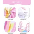thumbnail image 5 of FYDUU Kids Girl Swimsuit Set Tankini Swimsuits For Girls Flowy Tank Tops With Shorts 2 Piece Bathing Suits For Teens Girl Swimwear Sets 9-10 Years, 5 of 5