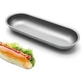 thumbnail image 5 of Hot Dog Mold Carbon Steel Sausage Molds Non Stick Bakeware Oval Hotdog Bun Baking Pan for DIY Homemade Bread Tool 12Pcs, 5 of 9