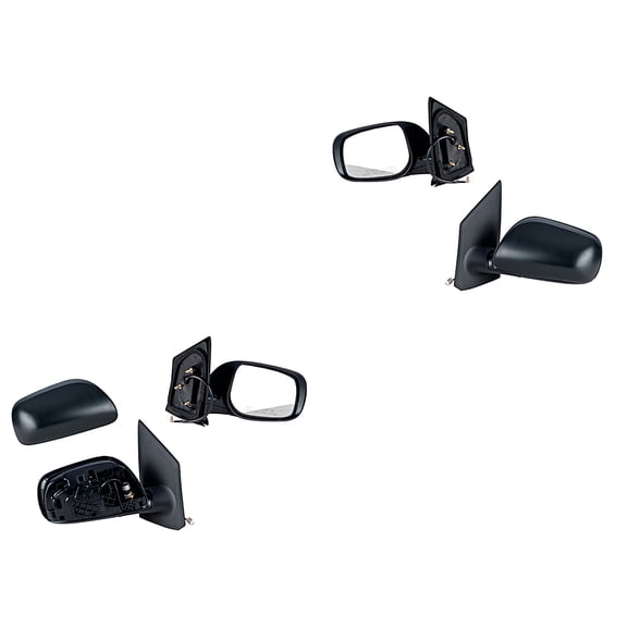Par Espejos Yaris 2007 A 2016 Toyota Laterales Eléctrico P/Pintar Genérica .