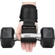 thumbnail image 5 of 2 ganchos para levantamiento de pesas, muñequeras de elevación para peso muerto, levantamientos, alternativa en entrenamiento de potencia en gimnasio, gancho no escalable, 5 of 5