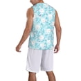 thumbnail image 2 of Pofeuu Cute Rabbit Print Basketball Jersey, Shirts for Men Youth Basketball Jersey Crew Neck-3X-Large, 2 of 6