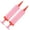 Pink, variant on BESTSKY 2Pcs Manual Balloon Pumps – Balloon Blower Machine with Anti-Slip Barrel Design, Perfect for Quick Setup at Home Parties, 1.26x1.26x9.06 In, Red