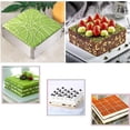 thumbnail image 3 of Jinsinto Stainless Steel Cake Ring Square Cake Mousse Mold Ring Cutter, 3 of 5