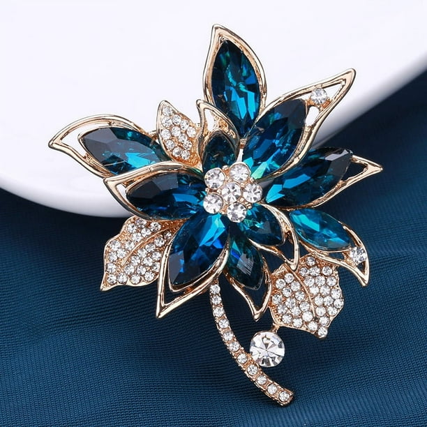 Broche fantaisie vintage perle et strass : Achat occasion | Bijoux (femme) Vintage Blanc Très bon état