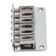 thumbnail image 4 of Guitars Tailpiece, Pretty Design Firm Fixing Easy Installation Electric Guitar Bridge  For Instrument Silver,Black, 4 of 8