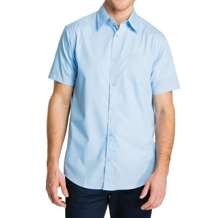 Young Men's Short Sleeve Dress Shirt