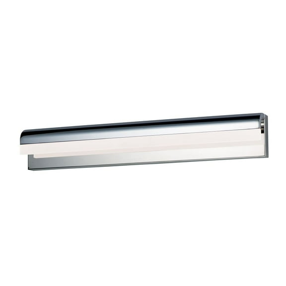E24846-90PC ET2 Lighting Waterfall-22W 1 LED Bath Vanity-30 Inches wide by 4.75 inches high-Polished Chrome Finish