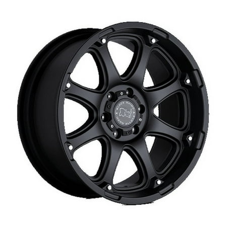 Black Rhino Glamis 17X9 6X135 -12Et 74.5Cb Matte Black Wheel