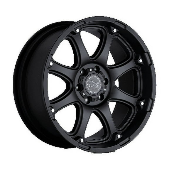 Black Rhino Glamis 17X9 6X135 -12Et 74.5Cb Matte Black Wheel