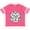 Football Pink and White, variant on Inktastic 20 Sided White Dice Boys or Girls Toddler T-Shirt