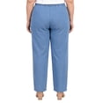 thumbnail image 4 of Turtle Bay New York Women's Lightweight Pull-On Stretch Denim Jeans, Elastic Waist Relaxed Fit Plus Sizes Available, 4 of 10