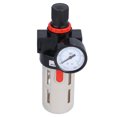 thumbnail image 1 of Cergrey Air Filter Pressure Regulator Kit,Air Filter Pressure Regulator Kit Compressor Treatment Pneumatic Lubricator PT 1/4 BFR2000,Air Tool Compressor Filter, 1 of 8