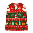 thumbnail image 4 of QATAINLAV Women Christmas Gifts Casual Open Front Knitted Sweaters Tops Loose Plus Size Button Up Cardigan Jackets, Green, XXXXXL, 4 of 6