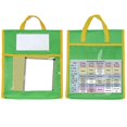thumbnail image 4 of TISHITA Tote Bag Large Capacity School Bag Polyester for Primary Secondary Student Green, 4 of 8