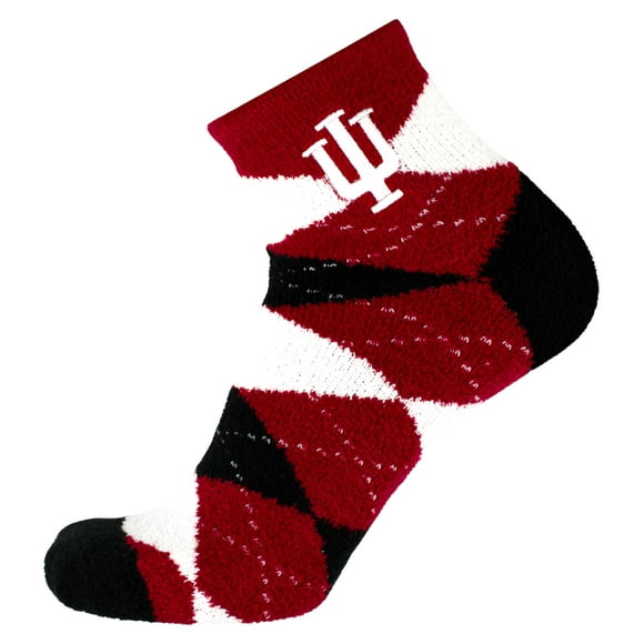 Donegal Bay Chaussettes de Sommeil en Peluche Argyle - sous Licence Officielle NCAA - Équipement pour Ventilateur DB