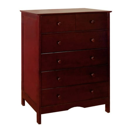Athena Molly 6 Drawer Chest in Cherry