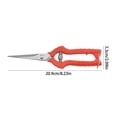 thumbnail image 2 of Garden Pruning Shears Pineapple Cutter Hedge Trimmer Fruit Slicer Scissors Stainless Steel Pruners, 2 of 2