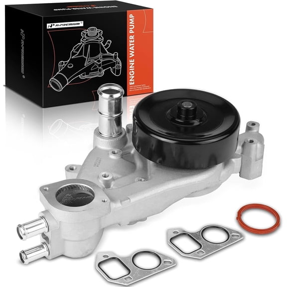 A-Premium Engine Water Pump Compatible with Cadillac CTS 2004-2007 Chevrolet Corvette 2005-2008 Pontiac G8 2008-2009