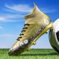 thumbnail image 2 of Botas de fútbol profesionales para hombre, zapatos transpirables para entrenamiento en interiores y exteriores, tacos de hierba, envío directo, 2 of 5