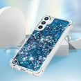 thumbnail image 4 of Slim Fit Phone Case for Samsung Galaxy A54 5G, Glitter Liquid Quicksand Effect Silicone Soft TPU Case with Camera Lens and Screen Protection for Galaxy A54 5G,LSWT Blue, 4 of 13