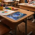 thumbnail image 6 of FORMRS A4 Clipboard Folder with Pen Holder Horizontal Foldable School Office Binder, Beautiful Floral Moon, 6 of 9