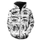 thumbnail image 1 of Sudadera con capucha y cremallera con estampado abstracto para hombre, divertida, unisex, para adolescentes, ropa de calle moderna, manga larga, gran oferta 2024, estampado 3D, informal, 1 of 6