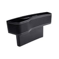 thumbnail image 4 of Organizador de espacio para asientos de coche, accesorio interior para automóvil, almacenamiento de espacio para asientos Lado del conductor negro., 4 of 9