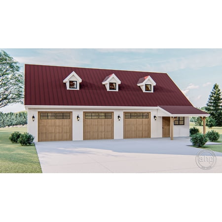 Advanced House Plans: Builder Ready Blueprints | Grant 29445 | Pole Barn/Post Frame Plan