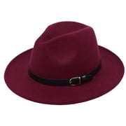 U.Vomade Classic British Fedora Hat Men Women Imitation Woolen Winter Felt Hats Fashion Jazz Hat Chapeau Wholesale