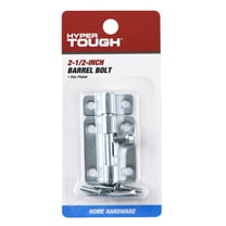 2-1/2 in. Barrel Bolt, Zinc Plated