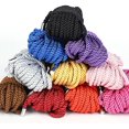 thumbnail image 3 of Qucyy 16.4Feet/32.8Feet 10mm Diameter Soft Silk Rope Solid Braided Twisted Ropes, All Purpose Twine Cord Rope String Thread Shiny Cord for DIY Crafts Home Décor Upholstery Curtain Tieback Graduation,, 3 of 4