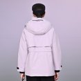 thumbnail image 2 of Women's Winter Workwear Parka Down Jacket - Goose Down Filled, Removable Hood, Warm Fashion Outerwear for Office & Daily, 2 of 7