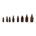 thumbnail image 4 of Mist spray/ Glass Medicine Bottle, Amber Boston Brown Round Bottles 1OZ. 6Pack - For Essential Oils, Scents, Travel, Perfume Kitchen, Bath, Cooking, Labs, Laundry, Cosmetic.- Re-Usable -By Katzco, 4 of 4