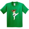 thumbnail image 3 of Inktastic Karate Girl, Cute Girl, Brown Hair, Black Belt Youth T-Shirt, 3 of 5