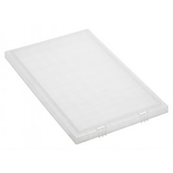 Quantum Storage Systems Stack & Nest Tote Box Lid for SNT180 and SNT185 - Clear, 6 Pack