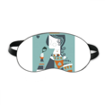 thumbnail image 1 of Illustration de Cartes à Jouer Motif Q Protection des Yeux contre le Sommeil Couverture d'Ombre pour la Nuit, 1 of 4
