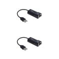 thumbnail image 4 of yingyy PC USB2 .0 Ethernet Adapter Laptop Network Card USB Lan Network Adapter USB to 10/100 Mbps black 2Set, 4 of 6