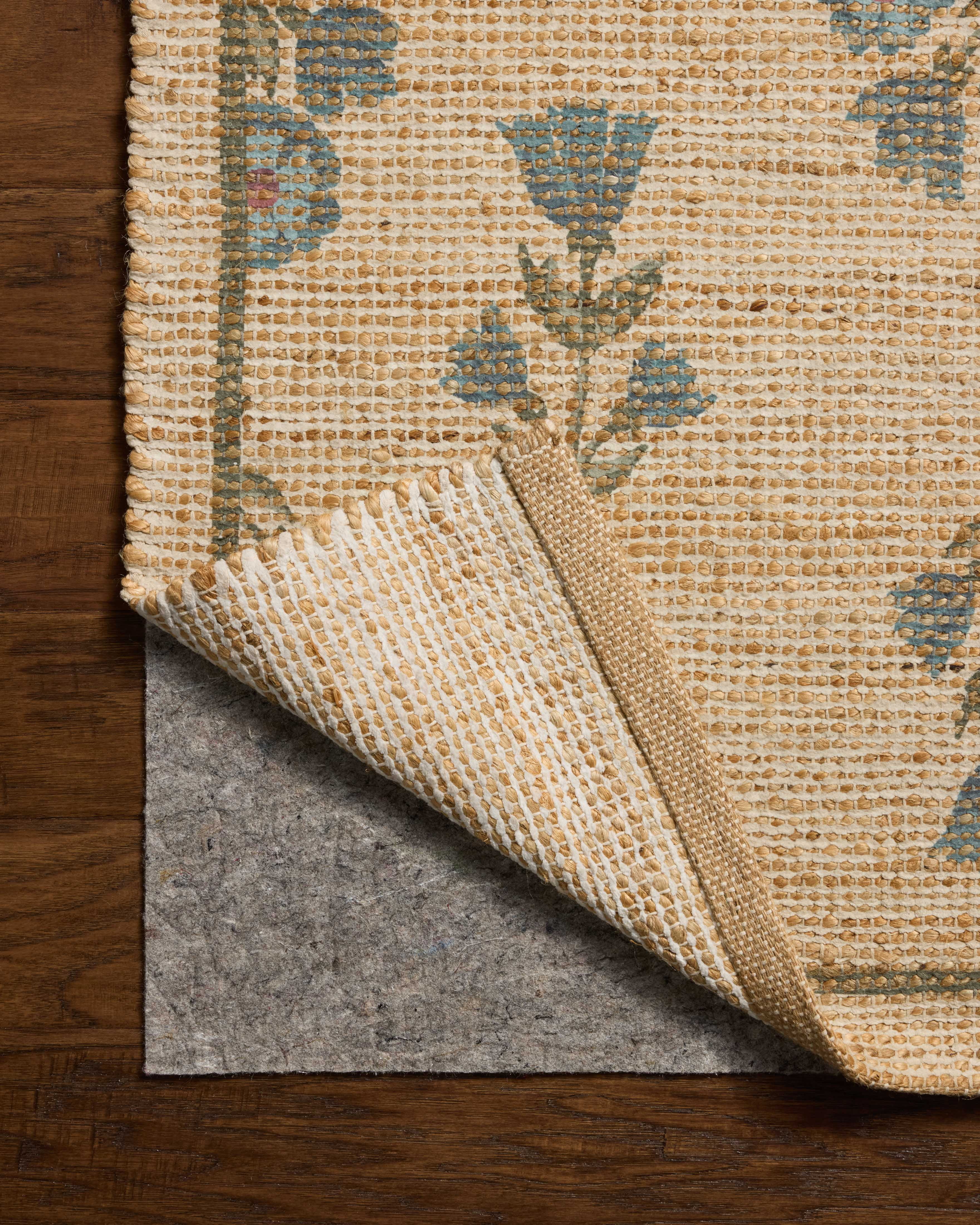 Chris Loves Julia x Loloi Rue Moss / Blue 5'-0" x 7'-6" Area Rug