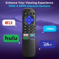 thumbnail image 3 of for Roku-TV-Remote-Replacement,Universal Control for TCL,ONN, Hisense Roku TVs(This Does not Work with Roku Box, Stick, Express or Player), 3 of 18