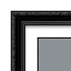 thumbnail image 6 of P Muir 14x7 Black Ornate Wood Framed With Double Matting Wall Art Titled - Beatles Bandana, 6 of 6