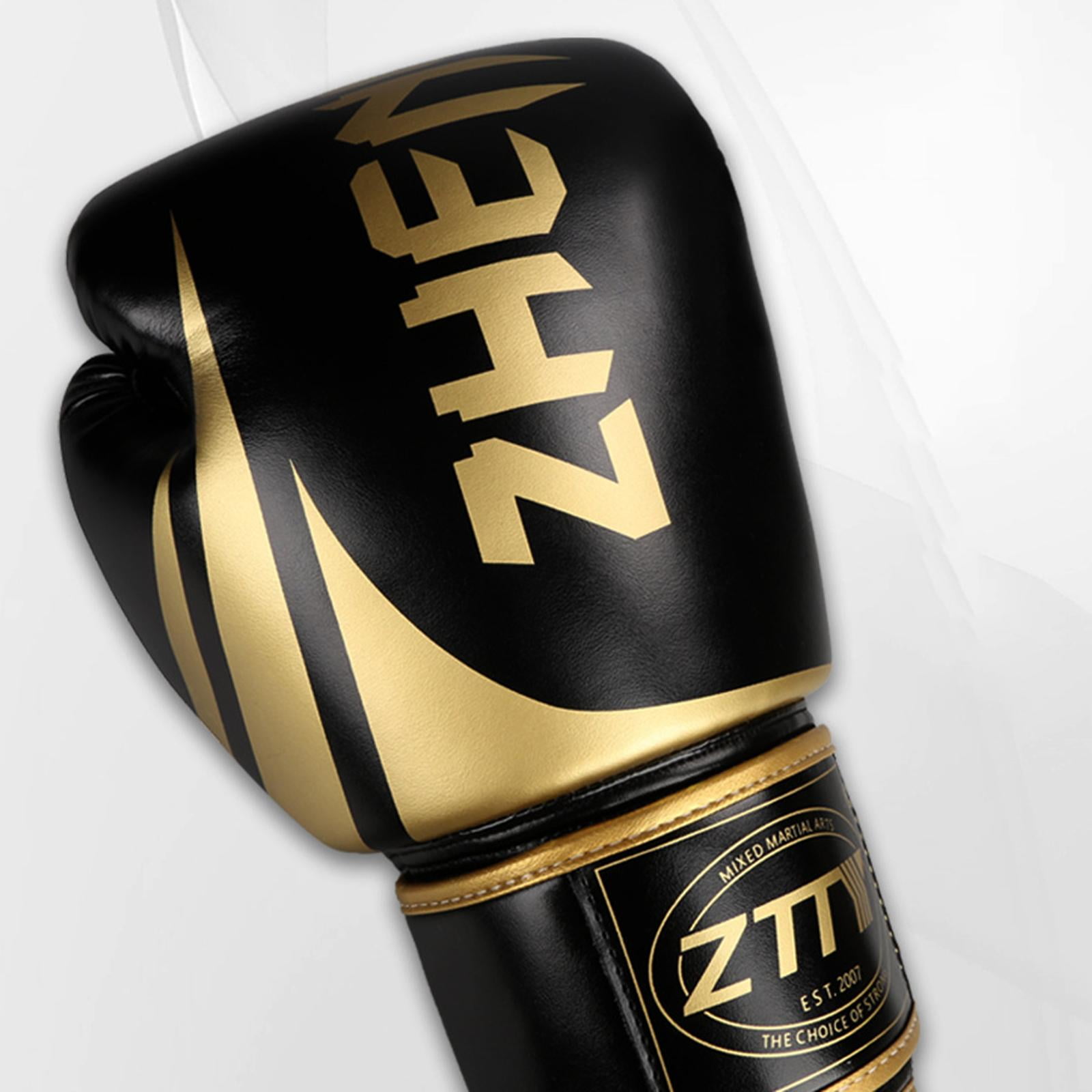 Boxing Gloves, Mma Gloves Protective Gear Boxing Training Gloves Martial Arts Bag Gloves for Muay Thai Sparring Karate Fighting Kickboxing 14oz