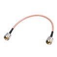 thumbnail image 1 of RF Cable coaxial Alambre coaxial RG-142, Macho PL-259 UHF a Macho UHF PL-259 30cm Unique Bargains cables de audio coaxiales digitales, 1 of 4
