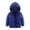 Navy, variant on QQAMB Little Girls Boys Puffer Jackets Waterproof Quilted Jacket Lightweight Hooded Winter Down Jacket Coats,3 Years