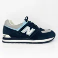 thumbnail image 1 of New Balance Mens 574 KJ574CKG Black Running Shoes Sneakers Size 6, 1 of 5