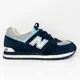 thumbnail image 1 of New Balance Mens 574 KJ574CKG Black Running Shoes Sneakers Size 6, 1 of 6