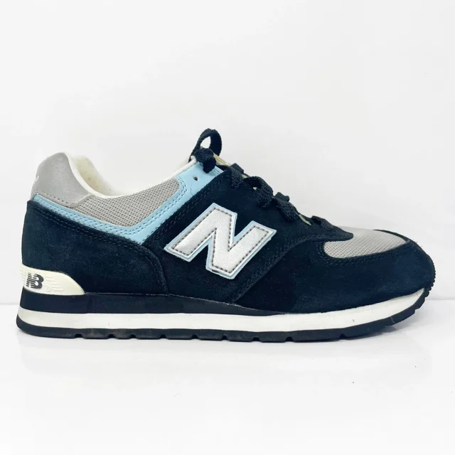 New Balance Mens 574 KJ574CKG Black Running Shoes Sneakers Size 6